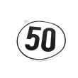  ETIQUETTE(50KM/H)  photo du produit image_1 S
