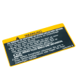  LABEL,ROPS WARNING  product photo image_2 S