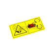  LABEL,CAUTION  product photo image_1 S