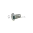 SCREW F/THREAD CL8.8 M10X18 GV, SCREW ALL THREAD DIN 933 PG CL 8.8 M 10 X 18 Z. WHITE product photo image_1 S