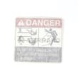  AUTOCOLLANT DANGER  photo du produit image_1 S