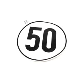  ETIQUETTE(50KM/H)  photo du produit