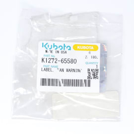LABEL,FAN WARNING product photo