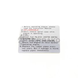  LABEL,CAUTION  product photo