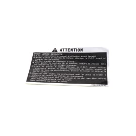  LABEL,CAUTION  product photo