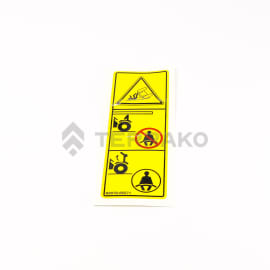 LABEL(ROPS WARNING)  product photo