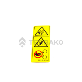  LABEL,FAN WARNING  product photo