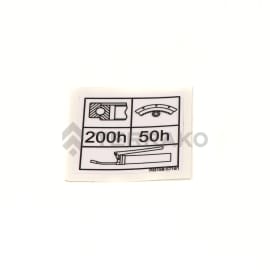  LABEL, GREASING  product photo