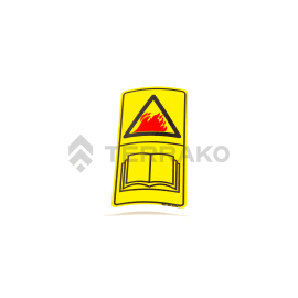  LABEL(RISK OF FIRE)  product photo