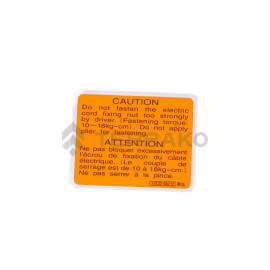  LABEL,GLOW PLUG  product photo