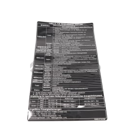  LABEL,MAINTENANCE  product photo