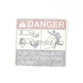  AUTOCOLLANT DANGER  photo du produit