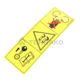  LABEL WARNING  product photo