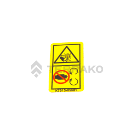  LABEL(FAN CAUTION)  product photo