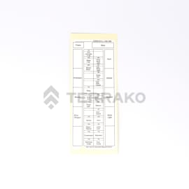  LABEL(7156-1995)  product photo