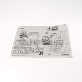  LABEL(LIFTING CAPACITY,CABIN)  product photo