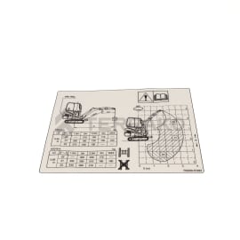  LABEL(LIFTING CAPACITY,CABIN)  product photo