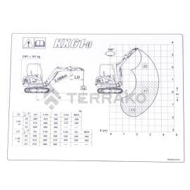  LABEL (LIFTING CAPAC  product photo