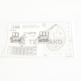  LABEL(LIFTING CAPACITY,CABIN)  product photo