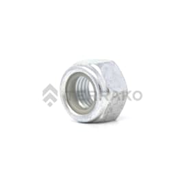  LOW SELF-LOCKING NUT DIN 985 PG CL 8 M 16 Z. WHITE, LOCK NUT  product photo