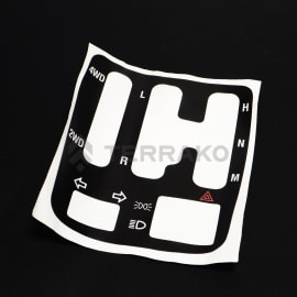  DECAL GEAR LEVER  product photo