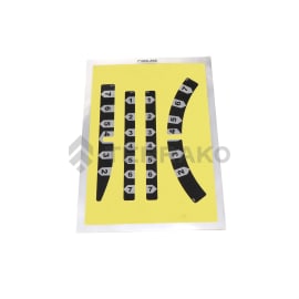  STICKER SET. CUTTING HEIGHT  product photo