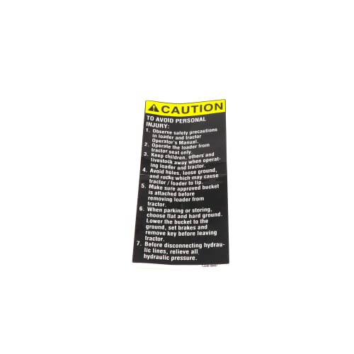  LABEL,CAUTION 1  product photo image_1 L