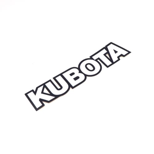  LABEL KUBOTA CAPOT  product photo image_1 L