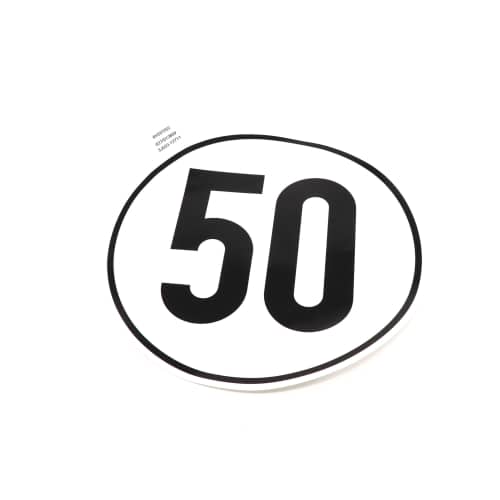  ETIQUETTE(50KM/H)  photo du produit image_1 L
