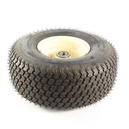  ASSY TIRE FRONT (15*6.00-6) IVORY  product photo image_1 L