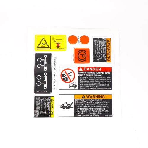  LABEL SET,2 UK  product photo image_1 L