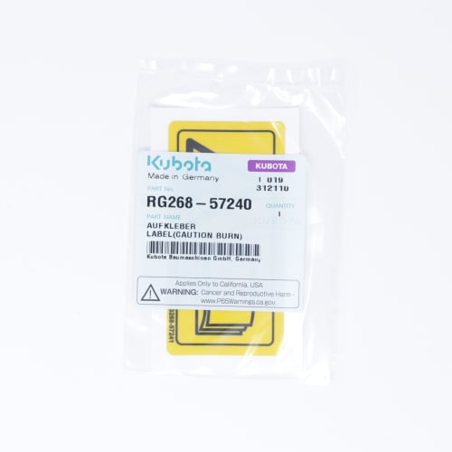  LABEL(CAUTION BURN)  product photo image_1 L