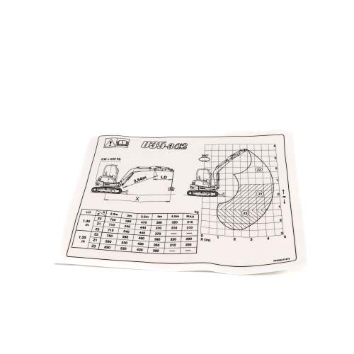  LABEL LIFTING CAPACITY CANOPY  product photo image_1 L