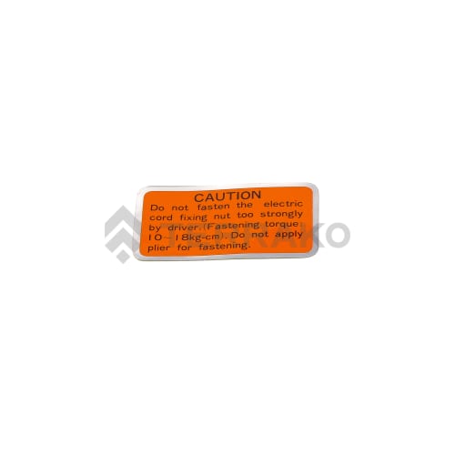  LABEL CAUTION, LABEL GLOW PLUG, LABEL INSTRUCTION, LABEL  product photo image_1 L