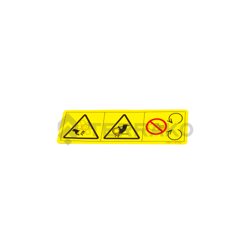 LABEL(WARNING,FAN) product photo image_1 L