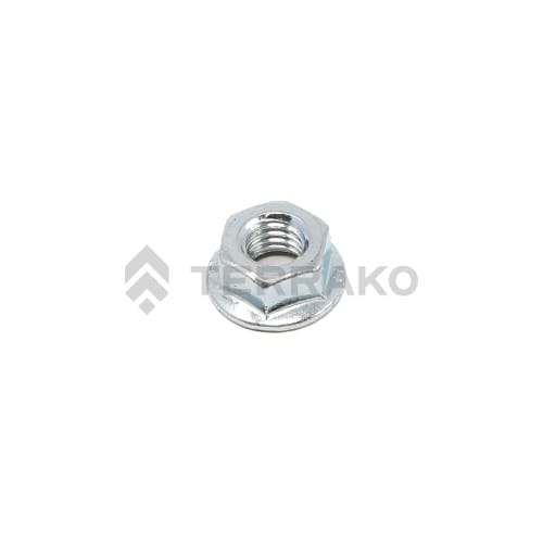 ECROU EMB CRANTEE, NUT BASE PLATE 8, HEXAGONAL NUT WITH FLANGE 8 product photo image_1 L