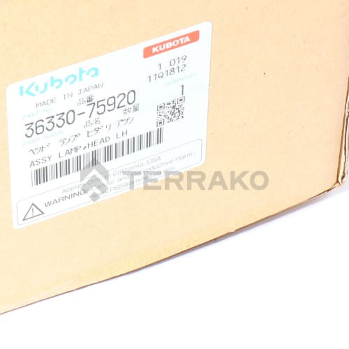  ASSY LAMP,HEAD LH  product photo image_1 L