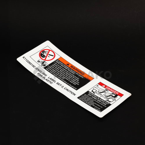 LABEL SET 2 CAUTION, LABEL SET CAUTION product photo image_1 L