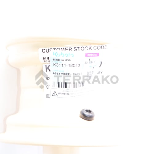  WHEEL,6.00X4.50, WHEEL  product photo image_1 L
