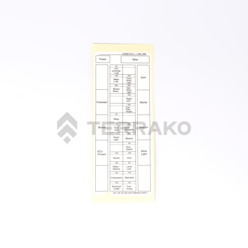 LABEL(7156-1995) product photo image_1 L