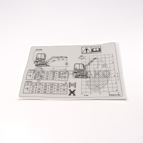  LABEL(LIFTING CAPACITY,CABIN)  product photo image_1 L