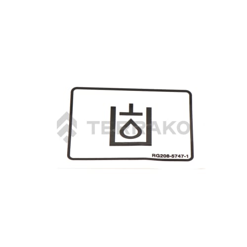  LABEL HYDRAULIC, LABEL,HYDRAULIC, LABEL  HYDRAULIC  product photo image_1 L