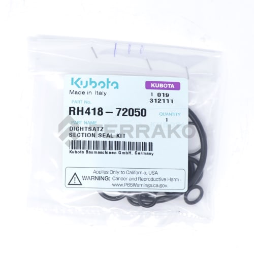  SECTION SEAL KIT  product photo image_1 L