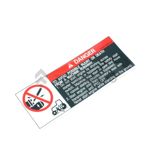  AUTO-COLLANT DEMARRAGE !  photo du produit image_2 L