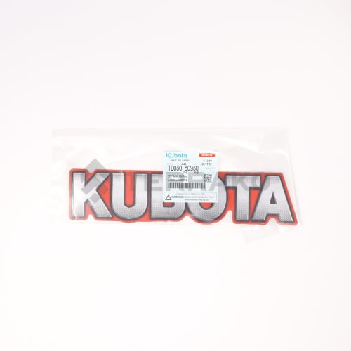  LABEL,KUBOTA  photo du produit image_2 L