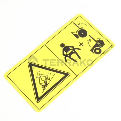  LABEL,ROPS WARNING  Produktbild image_1 L