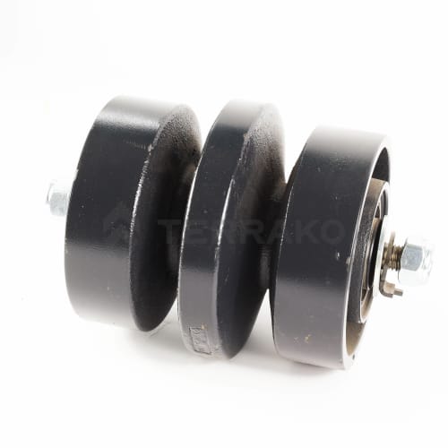  COMPLETE LOWER ROLLER TRIPLE RIDGE, PLATE SUPPORT ROLLS OSCILLATING  product photo image_1 L